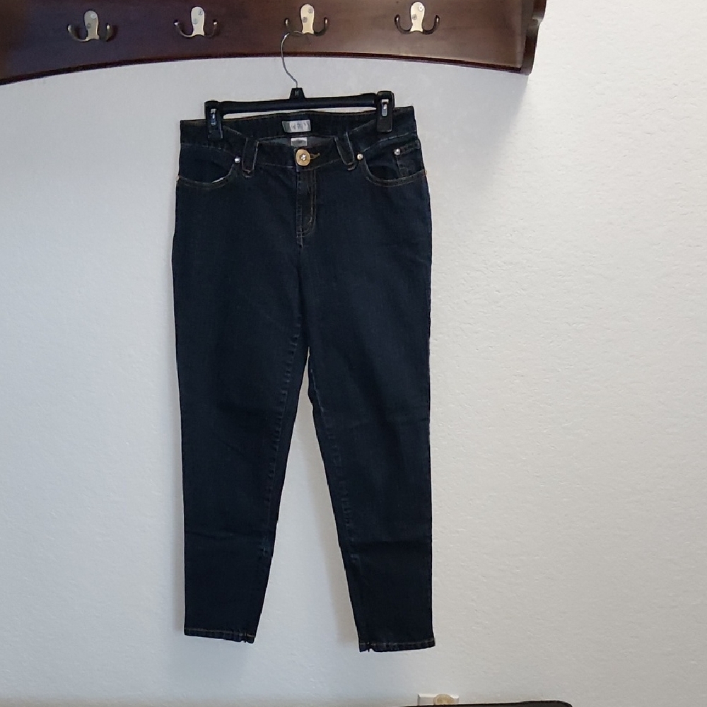 Metro Black Ankle Jeans for Women
